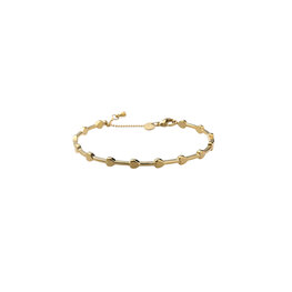 Armband bangle B5365-2 hartjes goud - Day&Eve Armband bangle B5365-2 hartjes goud - Day&Eve