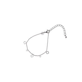 Armband TB5343-1 tiny clover bracelet zilver - Day&Eve Armband TB5343-1 tiny clover bracelet zilver - Day&Eve