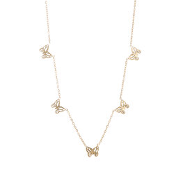 Ketting TN5346-2 butterfly necklace tiny goud - ​​​​​​​Day&Eve Ketting TN5346-2 butterfly necklace tiny goud - ​​​​​​​Day&Eve
