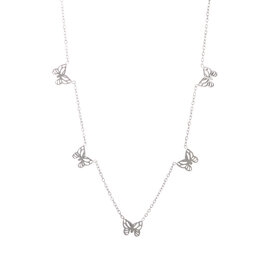 Ketting TN5346-1 butterfly necklace tiny zilver - ​​​​​​​Day&Eve Ketting TN5346-1 butterfly necklace tiny zilver - ​​​​​​​Day&Eve