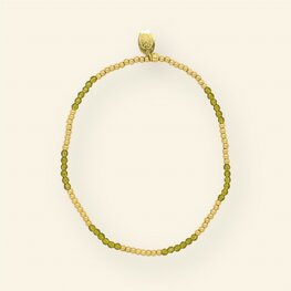 Armband MH67 Mini olive - MableHappiness