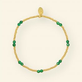 Armband MH69 Emerald party - MableHappiness