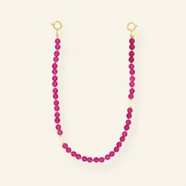 Telefoonkoord kort MH303 fuchsia - MableHappiness