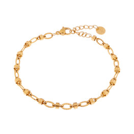 Armband K.SA.298.1 Oval hoop goud - Label Kiki