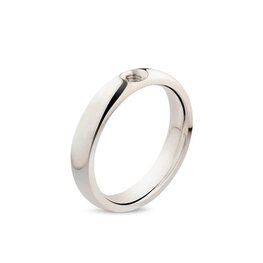 Twisted ring Tracy zilver M01R 5010 - Melano Twisted ring Tracy zilver M01R 5010 - Melano