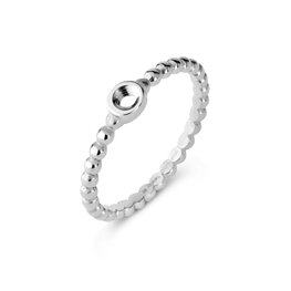 Twisted ring Tiem zilver TR36 - Melano Twisted ring Tiem zilver TR36 - Melano