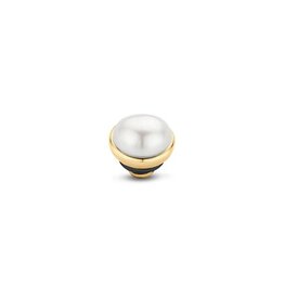 Steentje twisted Pearl 5 mm goud TM54 - Melano Steentje twisted Pearl 5 mm goud TM54 - Melano