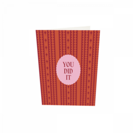 Kaart You Did It - TheGiftLabel Kaart You Did It - TheGiftLabel