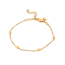 Armband Friends Bonita 3 mm goud - Melano
