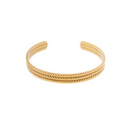 Armband bangle LK003 Triple goud - Label Kiki Armband bangle LK003 Triple goud - Label Kiki