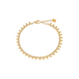 Armband LK006 Baby dots goud - Label Kiki Armband LK006 Baby dots goud - Label Kiki