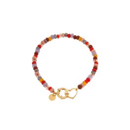 Armband LK010 Heartbeat goud - Label Kiki Armband LK010 Heartbeat goud - Label Kiki