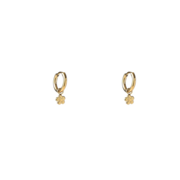 Oorbellen E5228-2 Simple flower goud - Day&Eve Oorbellen E5228-2 Simple flower goud - Day&Eve