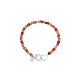 Armband LK046 Heartbeat zilver - Label Kiki Armband LK046 Heartbeat zilver - Label Kiki