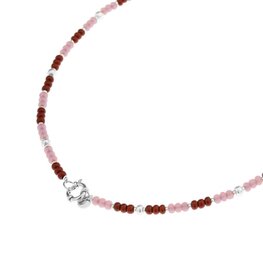 Ketting LK201 Janny zilver - Label Kiki Ketting LK201 Janny zilver - Label Kiki