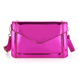 Tas metallic fushia
