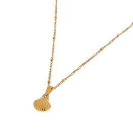 Ketting LK208 We shell sea goud - Label Kiki Ketting LK208 We shell sea goud - Label Kiki
