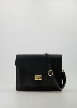 Tas Stacey zwart leer - Teatro