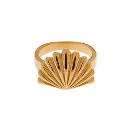 Ring K.R.047.8 Shell goud - Label Kiki