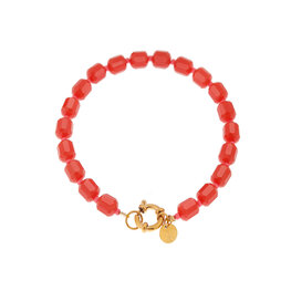 Armband K.SA.301.1 Strawberry goud - Label Kiki