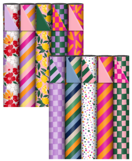 Inpakpapier - verschillende prints