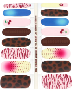 Nagel stickers Zebra Bliss - Blitsbee