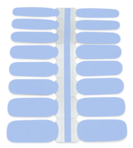 Nagel stickers Baby Blue - Blitsbee