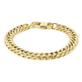 Armband Gourmet 8mm goud - Kalli
