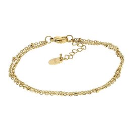 Armband dubbele schakel goud - Kalli