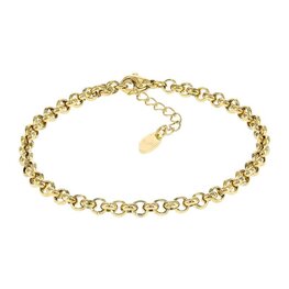 Armband 4mm Jasseron goud - Kalli Armband 4mm Jasseron goud - Kalli