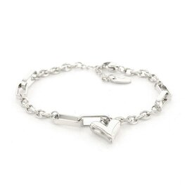 Armband bedel Hart zilver - Kalli