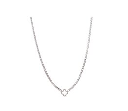 Ketting N4746-1 Chunky clover necklace zilver - ​​​​​​​Day&Eve Ketting N4746-1 Chunky clover necklace zilver - ​​​​​​​Day&Eve