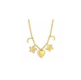 Bedelketting love the moon - goud Bedelketting love the moon - goud