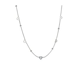 Ketting N5349-1 Smooth heart necklace zilver - ​​​​​​​Day&Eve Ketting N5349-1 Smooth heart necklace zilver - ​​​​​​​Day&Eve