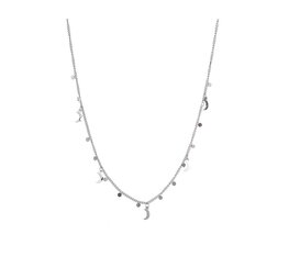 Ketting N4750-1 Moon on the side necklace zilver - ​​​​​​​Day&Eve Ketting N4750-1 Moon on the side necklace zilver - ​​​​​​​Day&Eve