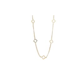 Ketting N4747-2 Big clover necklace goud - ​​​​​​​Day&Eve Ketting N4747-2 Big clover necklace goud - ​​​​​​​Day&Eve