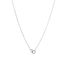 Ketting TN8827-1 infinity tiny zilver - Day&Eve Ketting TN8827-1 infinity tiny zilver - Day&Eve