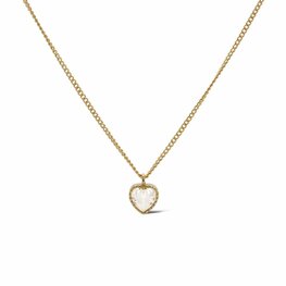 Ketting  LILY hartje Zirconia Goldplated - Karma Ketting  LILY hartje Zirconia Goldplated - Karma