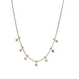 Ketting N4483-2 flower pins necklace goud - ​​​​​​​Day&Eve Ketting N4483-2 flower pins necklace goud - ​​​​​​​Day&Eve
