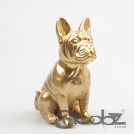 Bulldog klein goud - Stoobz Bulldog klein goud - Stoobz
