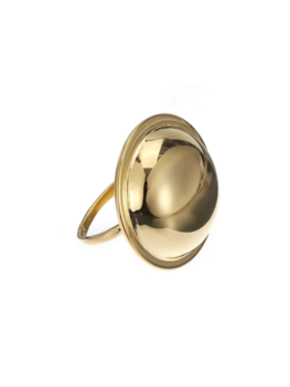 Ring Bold goud - Rose & Camellia