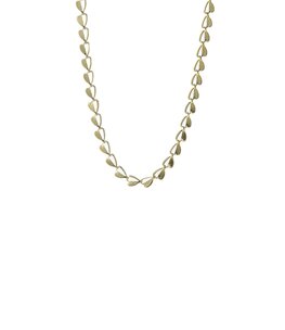 Ketting N5483-2 Striped heart necklace goud- ​​​​​​​Day&Eve Ketting N5483-2 Striped heart necklace goud- ​​​​​​​Day&Eve