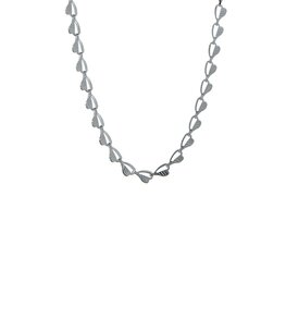 Ketting N5483-1 Striped heart necklace zilver - ​​​​​​​Day&Eve Ketting N5483-1 Striped heart necklace zilver - ​​​​​​​Day&Eve