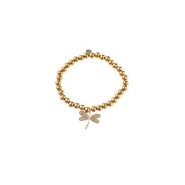 Armband B56008-2 Balsy dragonfly goud - Day&Eve Armband B56008-2 Balsy dragonfly goud - Day&Eve