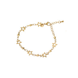Armband B56044-2 Open star goud - Day&Eve Armband B56044-2 Open star goud - Day&Eve