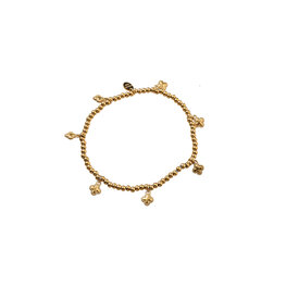 Armband B56004-2 Balsy clover goud - Day&Eve Armband B56004-2 Balsy clover goud - Day&Eve