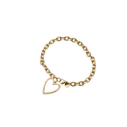 Armband B56072-2 Heart pendant goud - Day&Eve Armband B56072-2 Heart pendant goud - Day&Eve