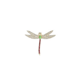 Broche BR578-2 Grote libel Broche - Day&Eve Broche BR578-2 Grote libel Broche - Day&Eve