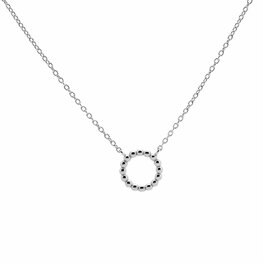 Ketting circkel NILA sterling silver - Karma Ketting circkel NILA sterling silver - Karma