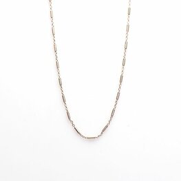 Ketting buisjes sterling silver - Karma Ketting buisjes sterling silver - Karma